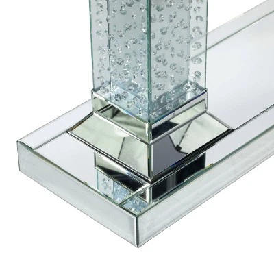 Olivia & May Glam Wood Console Table Clear - Olivia & May 4 Olivia & May Glam Wood Console Table Clear - Olivia & May - Image 2