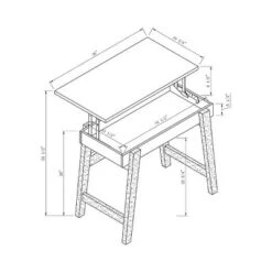 Pasco Lift Top Console Table White - miBasics -Console Tables Sales unnamed file 4466