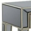 Mirrored Console Table with 2 Drawers and Acrylic Knobs Gray - Benzara 1 Mirrored Console Table with 2 Drawers and Acrylic Knobs Gray - Benzara -Console Tables Sales unnamed file 4479