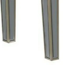 Mirrored Console Table with 2 Drawers and Acrylic Knobs Gray - Benzara 7 Mirrored Console Table with 2 Drawers and Acrylic Knobs Gray - Benzara -Console Tables Sales unnamed file 4481