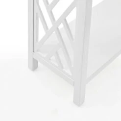 Arcadia Acacia Wood Round Wedge Tables White - Alaterre Furniture 12 Arcadia Acacia Wood Round Wedge Tables White - Alaterre Furniture -Console Tables Sales unnamed file 4487