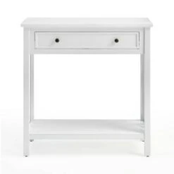 Arcadia Acacia Wood Round Wedge Tables White - Alaterre Furniture 13 Arcadia Acacia Wood Round Wedge Tables White - Alaterre Furniture -Console Tables Sales unnamed file 4488
