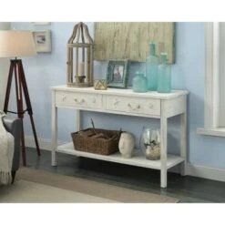 Highland Coast 2 Drawer Console Table White Rub - Treasure Trove Accents 8 Highland Coast 2 Drawer Console Table White Rub - Treasure Trove Accents -Console Tables Sales unnamed file 4515