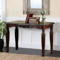Traditional Style Sofa Table Espresso - Benzara 9 Traditional Style Sofa Table Espresso - Benzara -Console Tables Sales unnamed file 4520