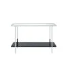Angwin Console Table Mirrored Faux Marble/Chrome - Acme Furniture -Console Tables Sales unnamed file 4529