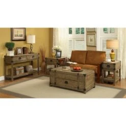 Cumberland 2 Drawer Console Table Brown - Treasure Trove Accents -Console Tables Sales unnamed file 4543