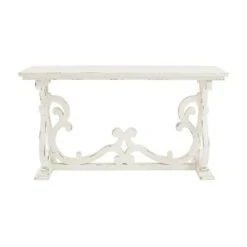 Christos Console White - Powell Company