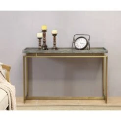 Huntington Console Table Weathered Gray - Treasure Trove Accents -Console Tables Sales unnamed file 4599