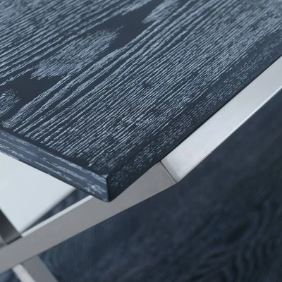 Westlake 3 Tier Console Table Black - Armen Living 5 Westlake 3 Tier Console Table Black - Armen Living - Image 3