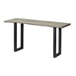 Yukon Live Edge Console Table Gray - Treasure Trove Accents -Console Tables Sales unnamed file 4628