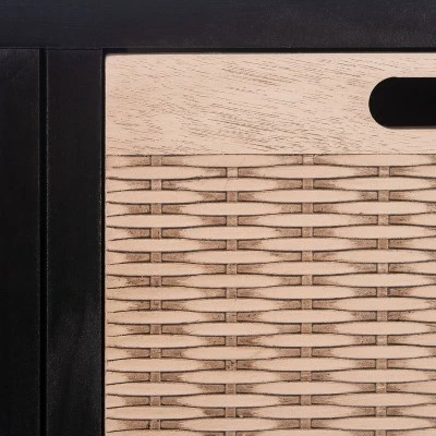 Landers 2 Drawers and 3 Baskets Console Table - Safavieh Sand 12 Landers 2 Drawers and 3 Baskets Console Table - Safavieh Sand - Image 10