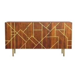 Remer Console Brown - Powell Company 10 Remer Console Brown - Powell Company -Console Tables Sales unnamed file 4661