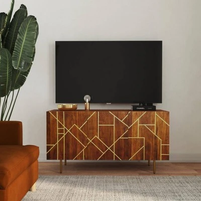 Remer Console Brown - Powell Company 8 Remer Console Brown - Powell Company - Image 6