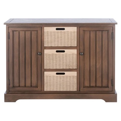 Landers 2 Drawers and 3 Baskets Console Table - Safavieh Sand 16 Landers 2 Drawers and 3 Baskets Console Table - Safavieh Sand - Image 14