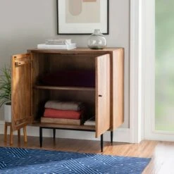 Mercada Cabinet Brown - Powell Company -Console Tables Sales unnamed file 4699