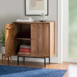 Mercada Cabinet Brown - Powell Company -Console Tables Sales unnamed file 4700