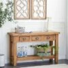 Olivia & May Rustic Wood Console Table Brown - Olivia & May -Console Tables Sales unnamed file 4702