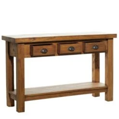 Olivia & May Rustic Wood Console Table Brown - Olivia & May -Console Tables Sales unnamed file 4705