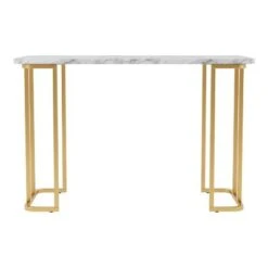 Trillick Faux Marble Top Sofa Table - miBasics Gold/black 17 Trillick Faux Marble Top Sofa Table - miBasics Gold/black -Console Tables Sales unnamed file 4730