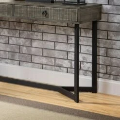 Craddock 2 Drawer Sofa Table Dark Oak - miBasics -Console Tables Sales unnamed file 4733