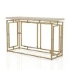 Grullen Faux Marble Top Sofa Table - miBasics Champagne -Console Tables Sales unnamed file 4762