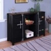 Murka 2 Open Shelf Console Table - miBasics Gunmetal Powder Coating -Console Tables Sales unnamed file 4766