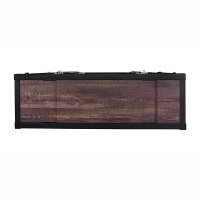 Murka 2 Open Shelf Console Table - miBasics Gunmetal Powder Coating 7 Murka 2 Open Shelf Console Table - miBasics Gunmetal Powder Coating - Image 5