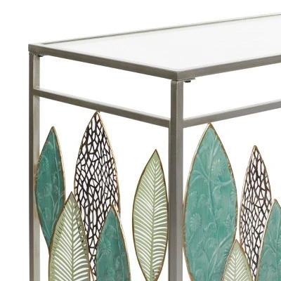 Olivia & May Contemporary Iron Console Table - Olivia & May 4 Olivia & May Contemporary Iron Console Table - Olivia & May - Image 2