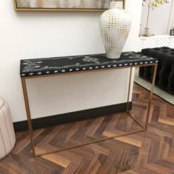 Olivia & May Eclectic Wood Console Table Gold - Olivia & May 29 Olivia & May Eclectic Wood Console Table Gold - Olivia & May -Console Tables Sales unnamed file 4800