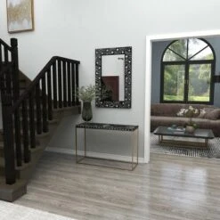 Olivia & May Eclectic Wood Console Table Gold - Olivia & May 35 Olivia & May Eclectic Wood Console Table Gold - Olivia & May -Console Tables Sales unnamed file 4806