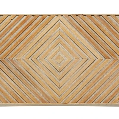 Olivia & May Industrial Wood Console Table Brown - Olivia & May 6 Olivia & May Industrial Wood Console Table Brown - Olivia & May - Image 4