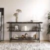 Barlow Console Unit - Cosmoliving by Cosmopolitan Brass -Console Tables Sales unnamed file 4827