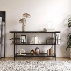 Barlow Console Unit - Cosmoliving by Cosmopolitan Brass