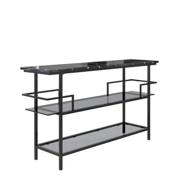 Barlow Console Unit - Cosmoliving by Cosmopolitan Brass 9 Barlow Console Unit - Cosmoliving by Cosmopolitan Brass - Image 7