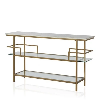 Barlow Console Unit - Cosmoliving by Cosmopolitan Brass 10 Barlow Console Unit - Cosmoliving by Cosmopolitan Brass - Image 8