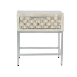 Olivia & May Set of 3 Contemporary Wood Console Tables Beige - Olivia & May -Console Tables Sales unnamed file 4914