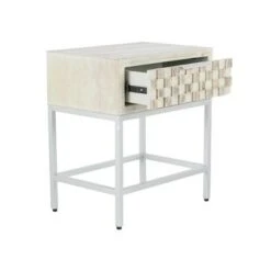 Olivia & May Set of 3 Contemporary Wood Console Tables Beige - Olivia & May -Console Tables Sales unnamed file 4923
