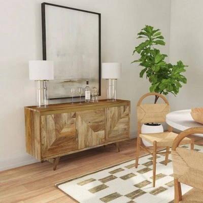 Travard Console Natural - Powell Company 8 Travard Console Natural - Powell Company - Image 6