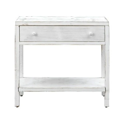 Kelton 1 Drawer Console Table White Wash - Treasure Trove Accents 3 Kelton 1 Drawer Console Table White Wash - Treasure Trove Accents