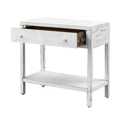 Kelton 1 Drawer Console Table White Wash - Treasure Trove Accents 4 Kelton 1 Drawer Console Table White Wash - Treasure Trove Accents - Image 2