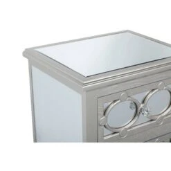 Olivia & May Set of 3 Glam Mirrored Wood Console Tables Silver - Olivia & May 22 Olivia & May Set of 3 Glam Mirrored Wood Console Tables Silver - Olivia & May -Console Tables Sales unnamed file 4953