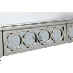 Olivia & May Set of 3 Glam Mirrored Wood Console Tables Silver - Olivia & May 24 Olivia & May Set of 3 Glam Mirrored Wood Console Tables Silver - Olivia & May -Console Tables Sales unnamed file 4955