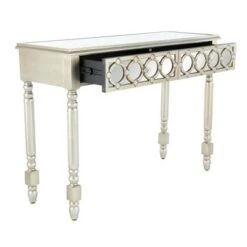 Olivia & May Set of 3 Glam Mirrored Wood Console Tables Silver - Olivia & May 30 Olivia & May Set of 3 Glam Mirrored Wood Console Tables Silver - Olivia & May -Console Tables Sales unnamed file 4961
