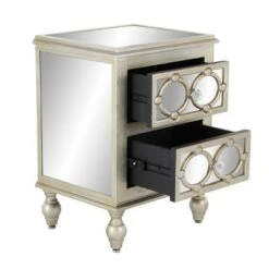 Olivia & May Set of 3 Glam Mirrored Wood Console Tables Silver - Olivia & May 32 Olivia & May Set of 3 Glam Mirrored Wood Console Tables Silver - Olivia & May -Console Tables Sales unnamed file 4963