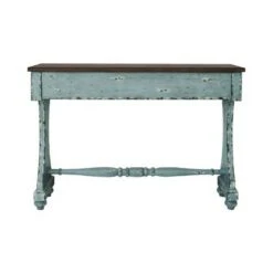 Distressed Two-Tone Entryway Console Table River Blue - HomeFare 13 Distressed Two-Tone Entryway Console Table River Blue - HomeFare -Console Tables Sales unnamed file 4971