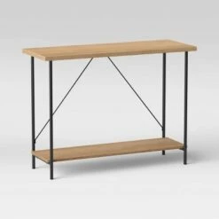 Wood and Metal Console Table - Room Essentials™ Black 13 Wood and Metal Console Table - Room Essentials™ Black -Console Tables Sales unnamed file 50