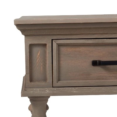 Cassatt 2 Drawer Console Table Gray - Finch 8 Cassatt 2 Drawer Console Table Gray - Finch - Image 6