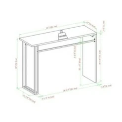 Taki Modern Asymmetrical Waterfall Entry Table - Saracina Home Faux White Marble 17 Taki Modern Asymmetrical Waterfall Entry Table - Saracina Home Faux White Marble -Console Tables Sales unnamed file 5032