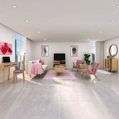 Loft & Luv Coda Console Table Natural - Atlantic 7 Loft & Luv Coda Console Table Natural - Atlantic - Image 5