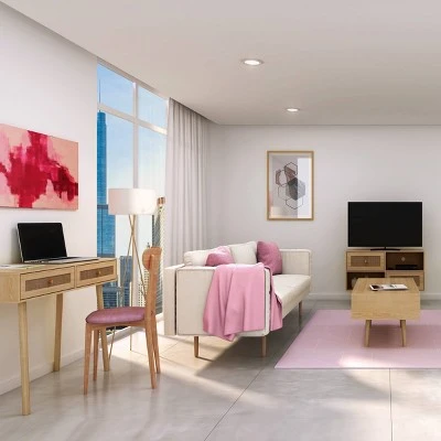 Loft & Luv Coda Console Table Natural - Atlantic 8 Loft & Luv Coda Console Table Natural - Atlantic - Image 6